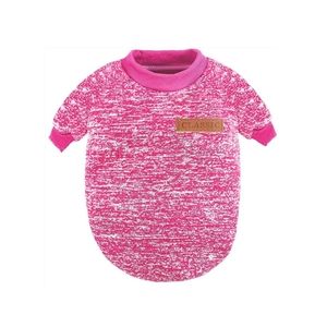 Cat Dog Sweater Classic Warm Pet Sweater Knitwear Warm Pajamas XL Rose Red